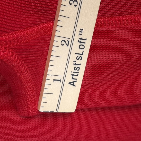 Cutter and Buck Women Full Zipped Sweater Large Red 195 - Picture 6 of 7